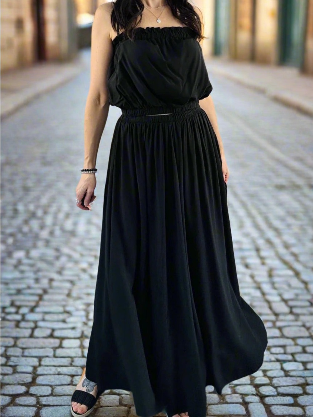 Jackson Rowe Swale Set in Black BNWT